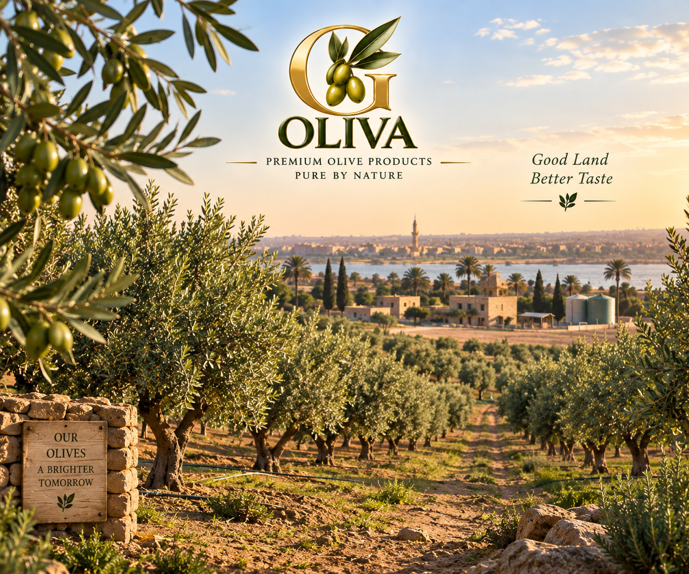 Olive harvest at Goliva Foods farm